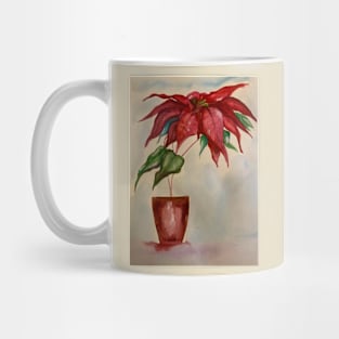 poinsettia Mug